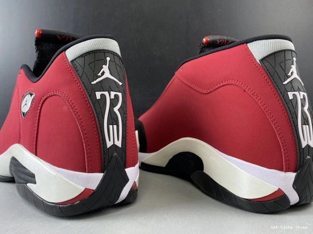 1st Kicks GYM JORDAN RED TORO AIR 14 RETRO 487471-006 0731